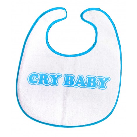 BLUE CRY BABY BIB