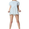 Baby Blue Peek-a-Boo Baby Doll Dress