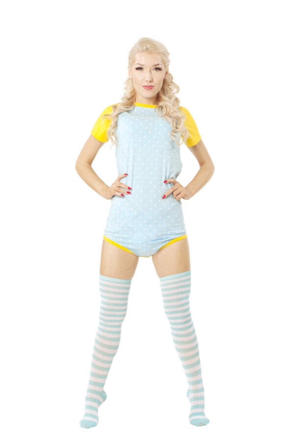Little Giraffe Adult Size Onesie - Image 4
