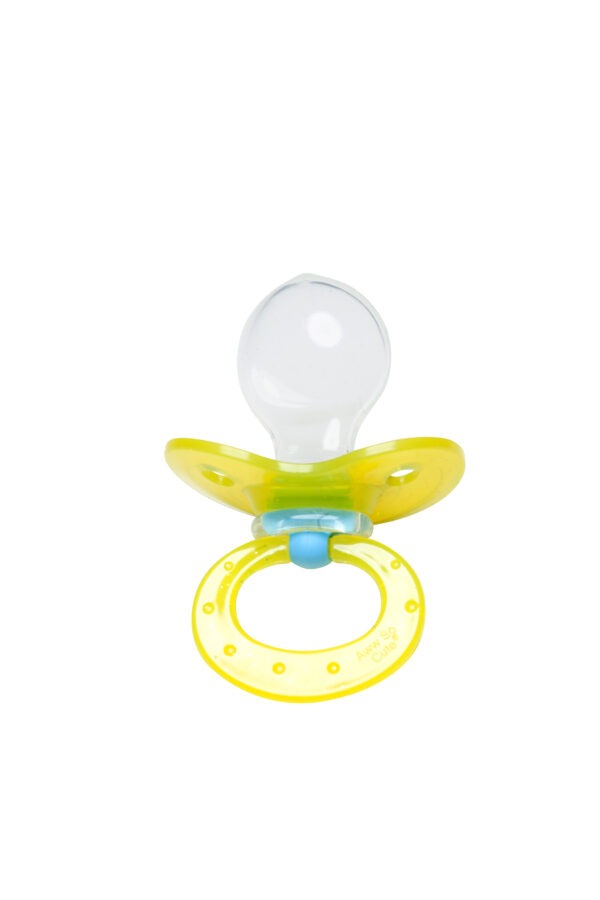 Yellow Glitter Adult-Size Pacifier - Image 3