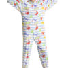 Blue Dinosaurs Footed Pajamas – Button Snap Edition