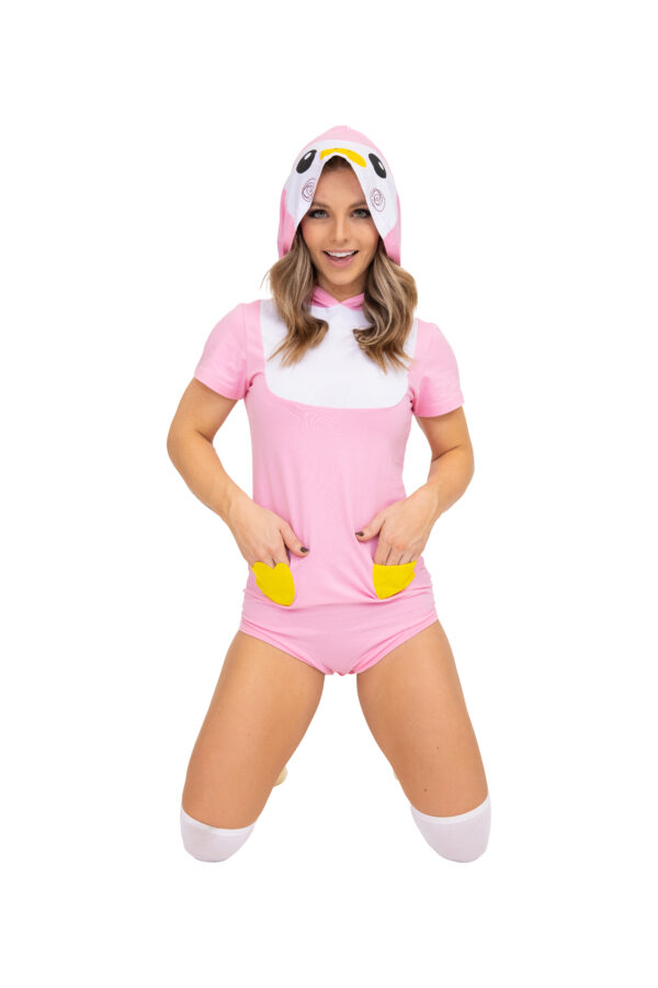 Quack Me Up Pink Duck Onesie - Image 2