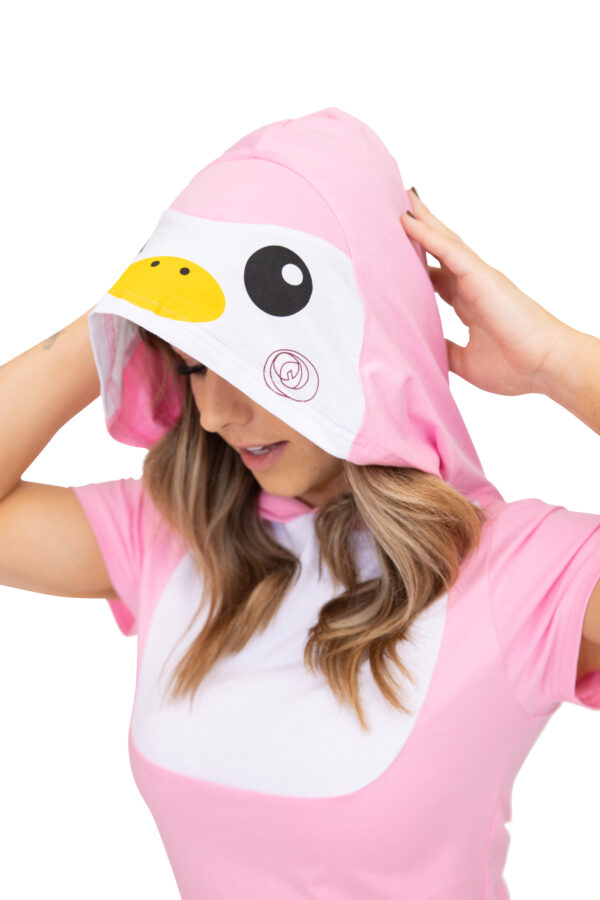 Quack Me Up Pink Duck Onesie - Image 5