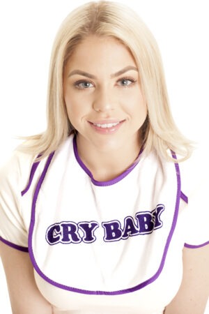 Aww So Cute Adult Terry Cloth "Cry Baby" Bib!