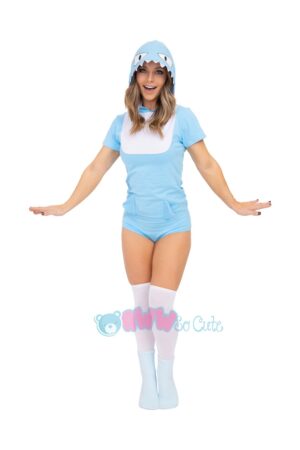 Shark Bite Adult Baby Onesie