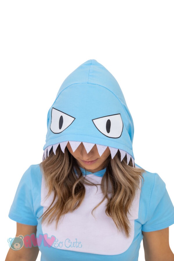 Shark Bite Adult Baby Onesie - Image 4